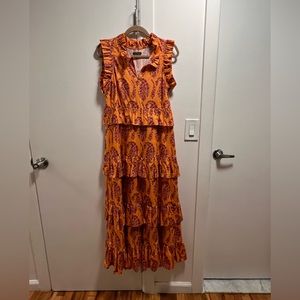 MDS Stripes Maxi Dress